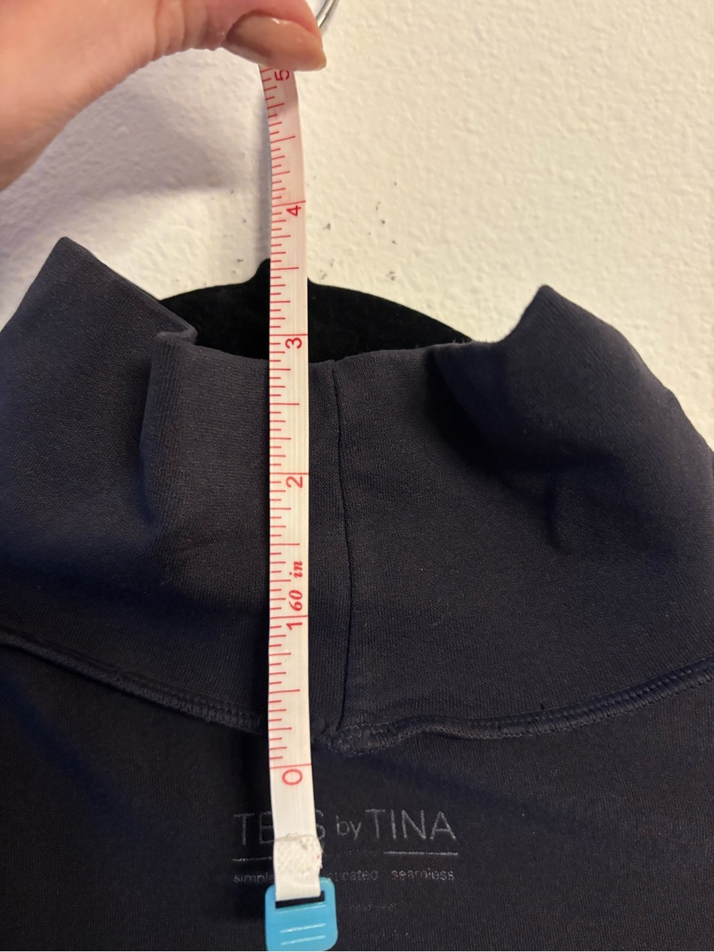 Tees by Tina Slim Fit Black Long-Sleeve Turtleneck Top - Women's - Picture 8 of 9